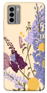 Чехол Flowers art для Nokia G22