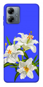 Чехол Three lilies для Motorola Moto G14