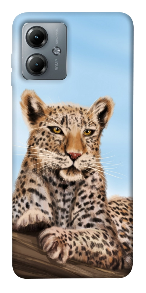 Чехол Proud leopard для Motorola Moto G14