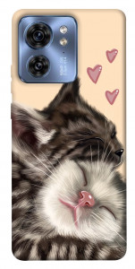 Чохол Cats love для Motorola Edge 40