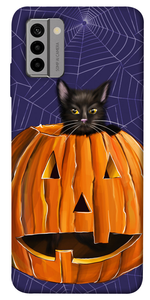 

Чохол Cat and pumpkin для Nokia G22 1659933