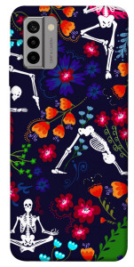 Чохол Yoga skeletons для Nokia G22