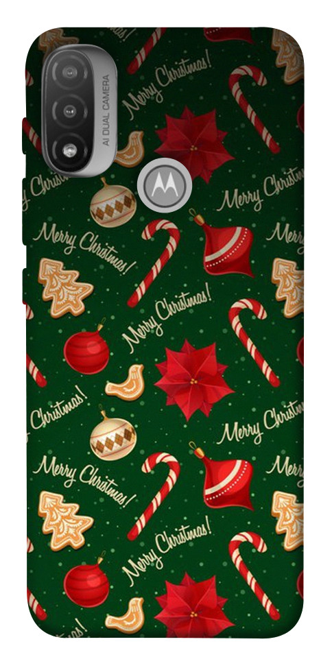 

Чохол Merry Christmas для Мotorola Moto E20 1662590