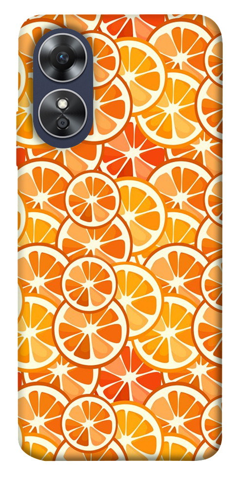 

Чехол Мандариновый паттерн для Oppo A17 1662948
