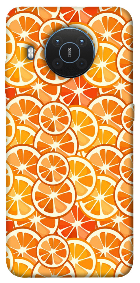 

Чехол Мандариновый паттерн для Nokia X10 1662963