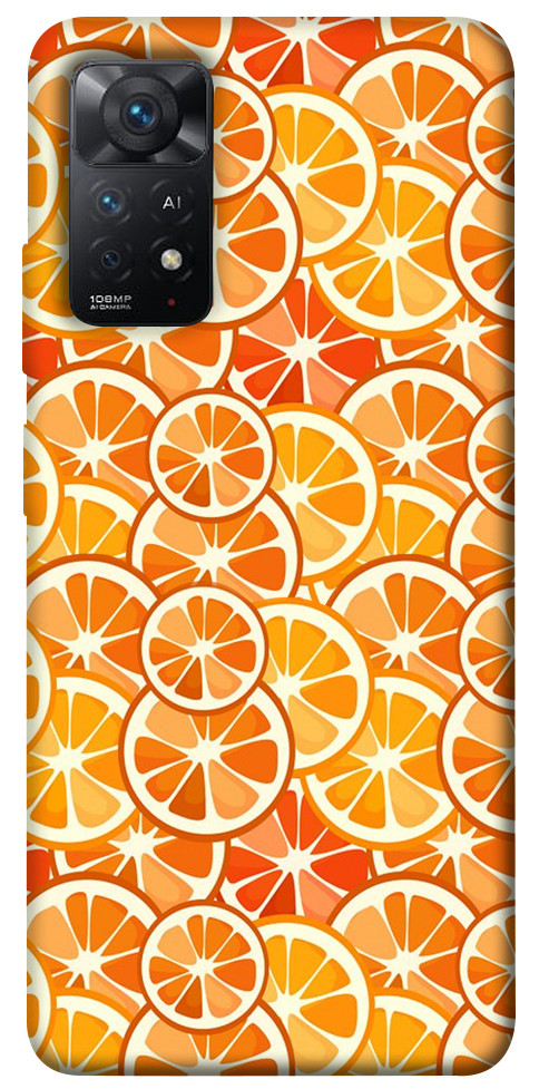 

Чехол Мандариновый паттерн для Xiaomi Redmi Note 12 Pro 1662968