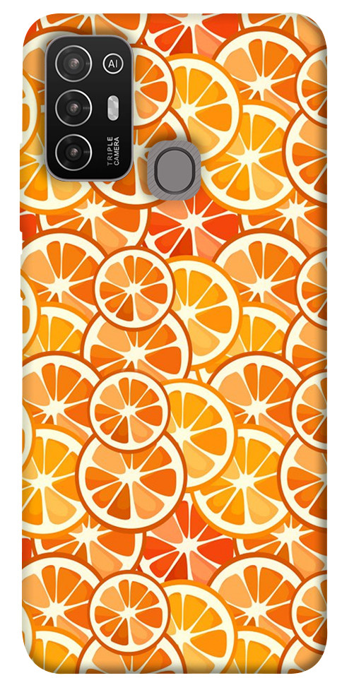 

Чехол Мандариновый паттерн для ZTE Blade A52 1662972