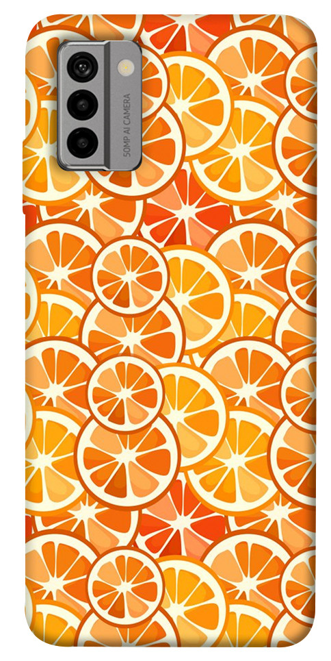 

Чехол Мандариновый паттерн для Nokia G22 1663004