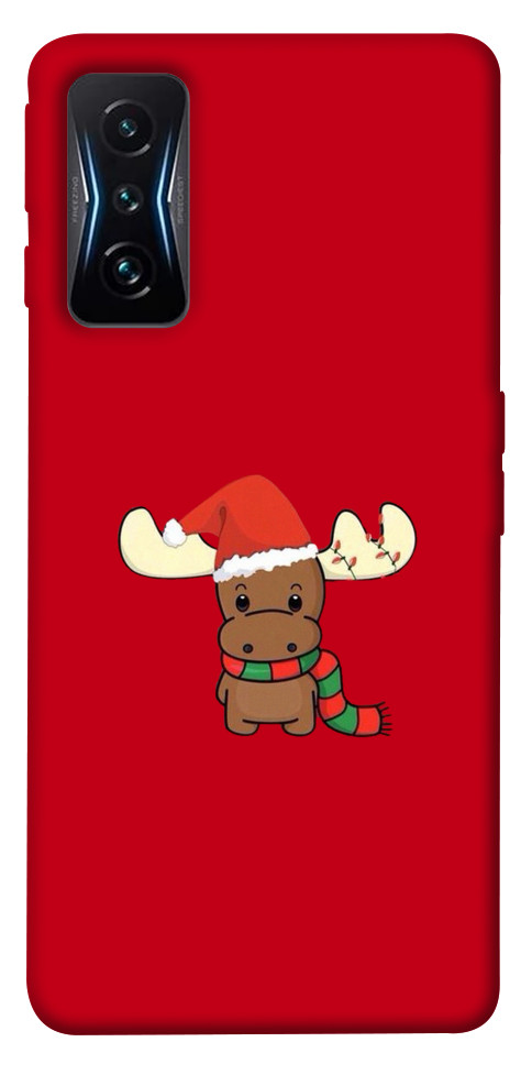 

Чехол Праздничный бычок для Xiaomi Poco F4 GT 1663303
