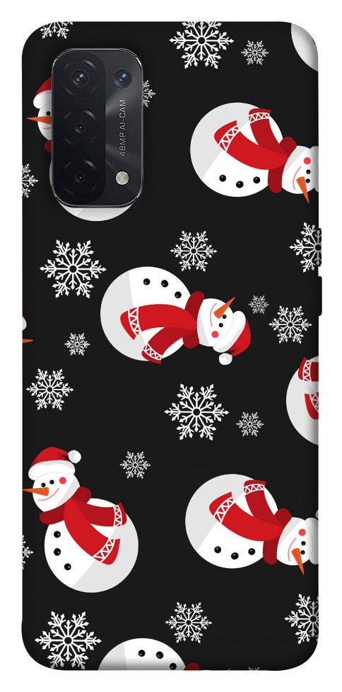 

Чехол Снеговики для Oppo A54 5G 1663387