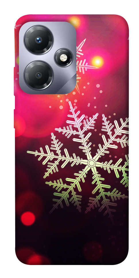 

Чехол Снежинки для Infinix Hot 30 1663592