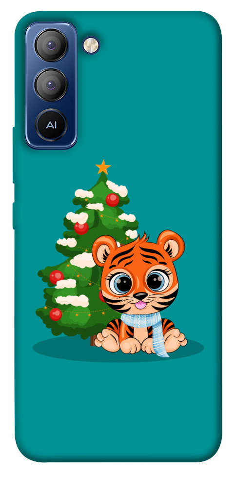 

Чехол Праздничный тигренок для TECNO Pop 5 Pro 1664427