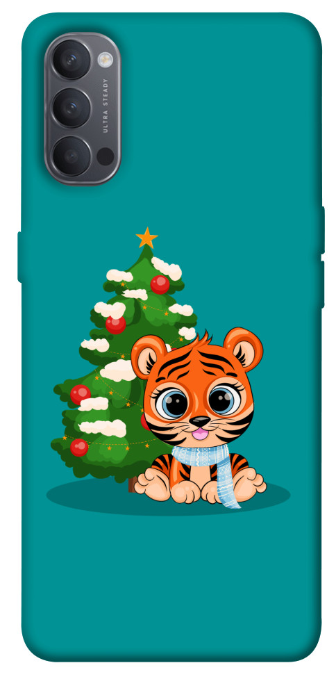 

Чохол Святковий тигреня для Oppo Reno 4 1664433