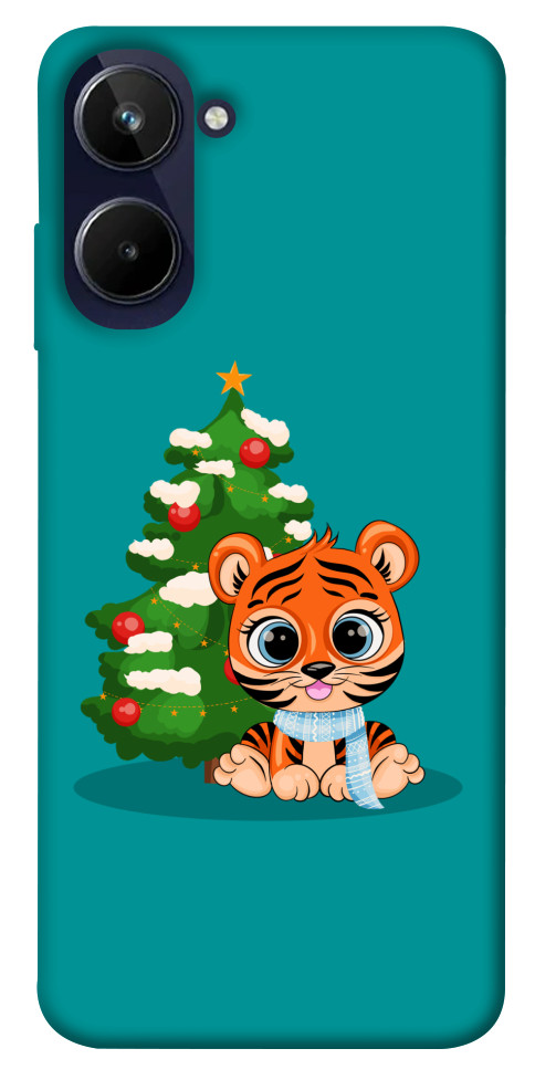 

Чохол Святковий тигреня для Realme 10 4G 1664444