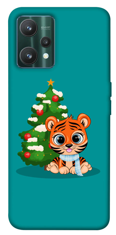 

Чехол Праздничный тигренок для Realme 9 Pro 1664447