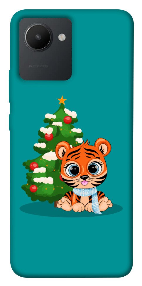 

Чохол Святковий тигреня для Realme C30 1664449