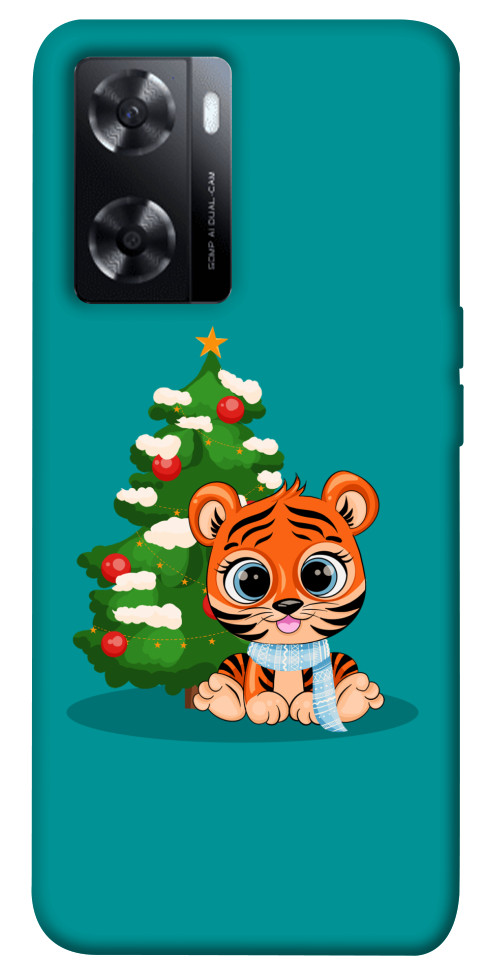 

Чехол Праздничный тигренок для Oppo A77s 1664477