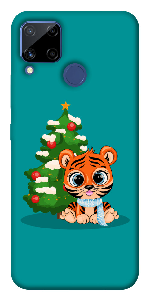 

Чохол Святковий тигреня для Realme C15 1664488