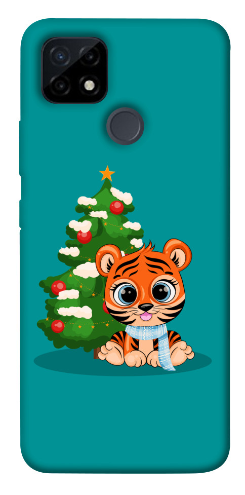 

Чохол Святковий тигреня для Realme C12 1664490
