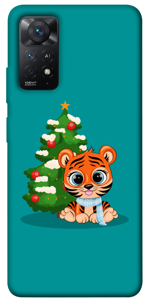 

Чохол Святковий тигреня для Xiaomi Redmi Note 12 Pro 1664491