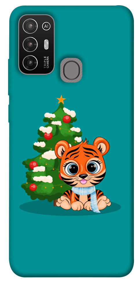 

Чохол Святковий тигреня для ZTE Blade A52 1664495