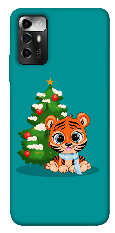 

Чохол Святковий тигреня для ZTE Blade A72 1664496