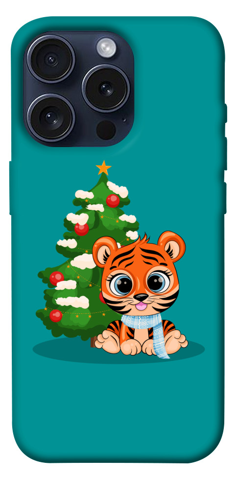 

Чехол Праздничный тигренок для iPhone 15 Pro 1664508