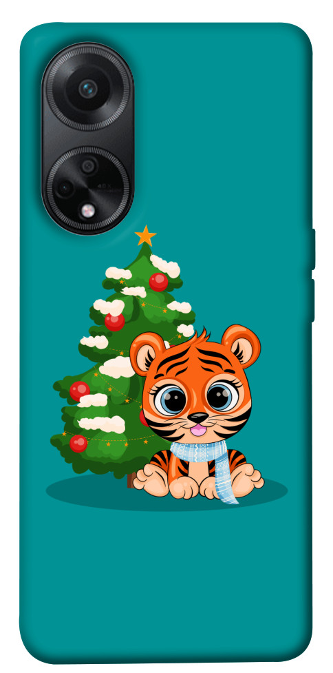 

Чехол Праздничный тигренок для Oppo A98 1664510