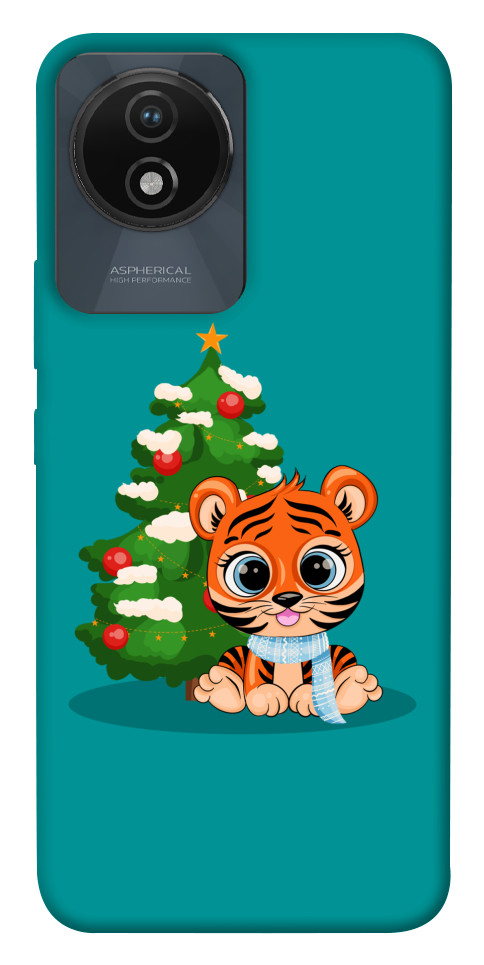 

Чохол Святковий тигреня для Vivo Y02 1664534