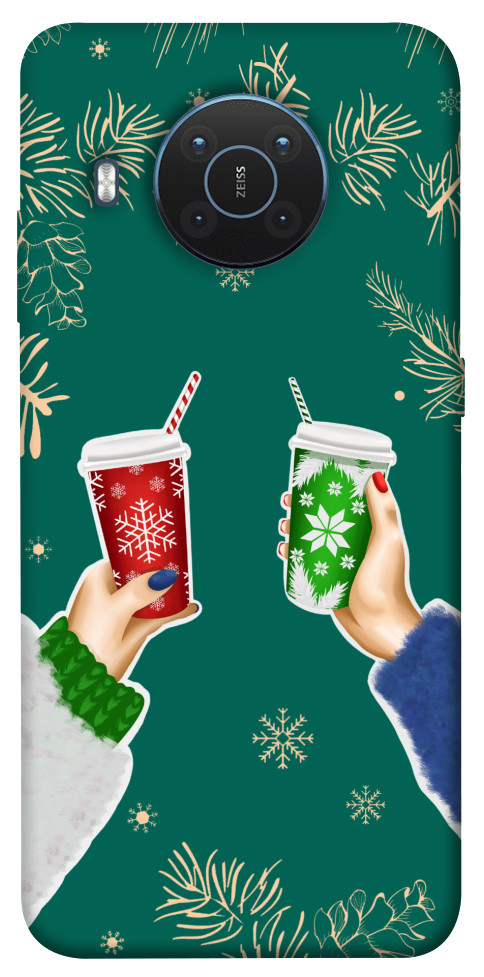 

Чохол Winter drinks для Nokia X20 1664603