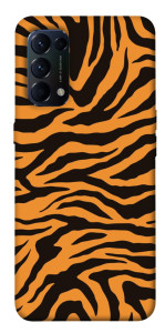 Чехол Tiger print для Oppo Reno 5 4G