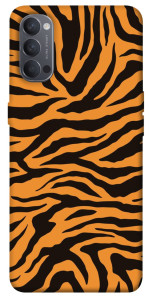 Чохол Tiger print для Oppo Reno 4