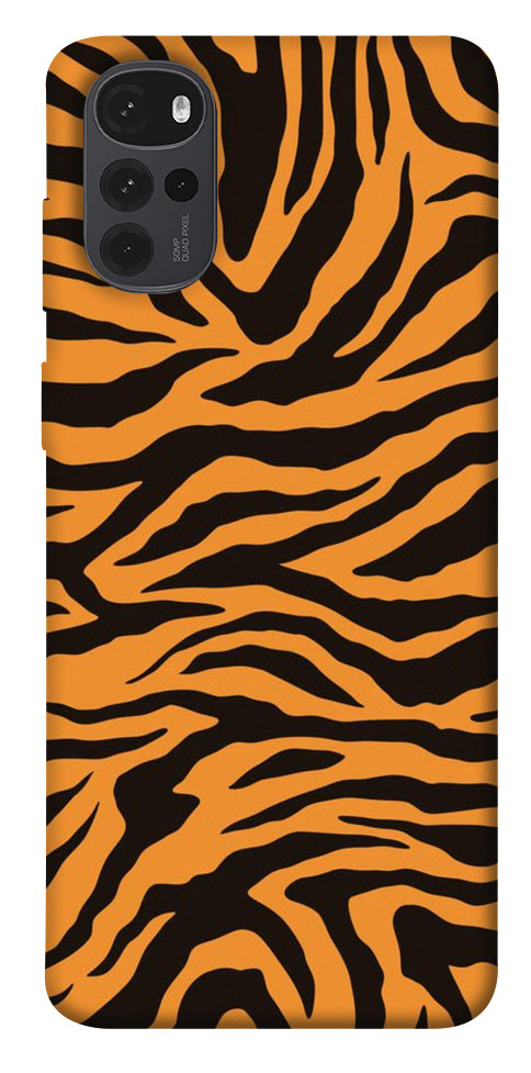 Чехол Tiger print для Motorola Moto G22