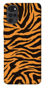 Чехол Tiger print для Motorola Moto G22