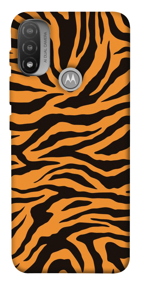 Чехол Tiger print для Мotorola Moto E20