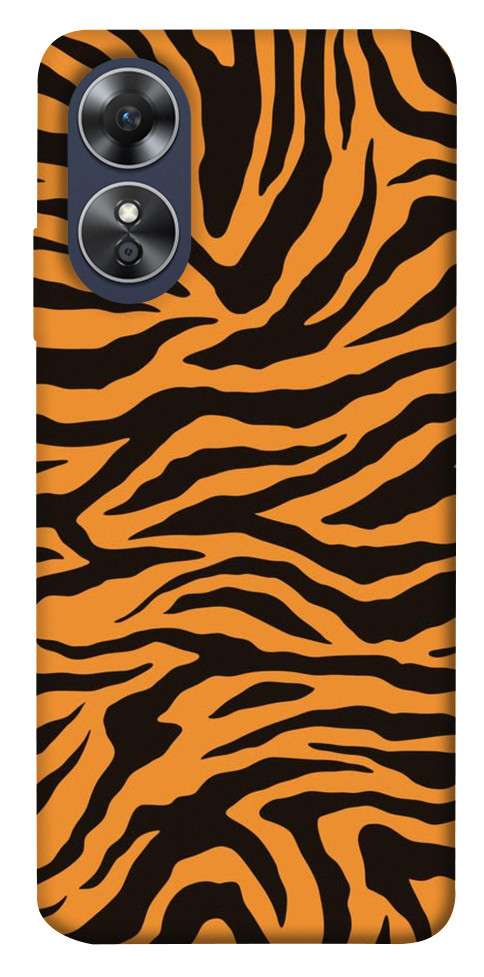 Чехол Tiger print для Oppo A17