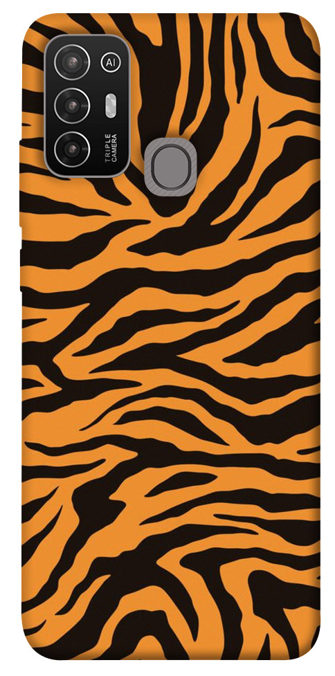 Чехол Tiger print для ZTE Blade A52