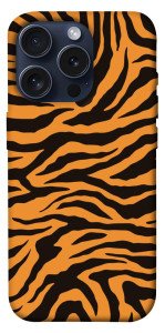 Чехол Tiger print для iPhone 15 Pro