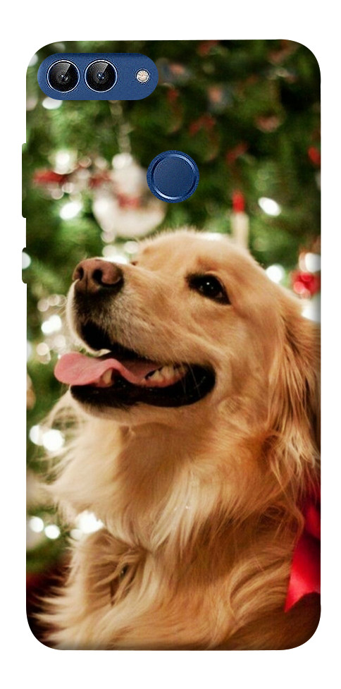 Чехол New year dog для Huawei P Smart