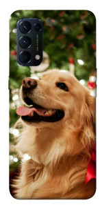 Чехол New year dog для Oppo Reno 5 4G