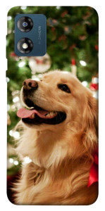 Чехол New year dog для Motorola Moto E13