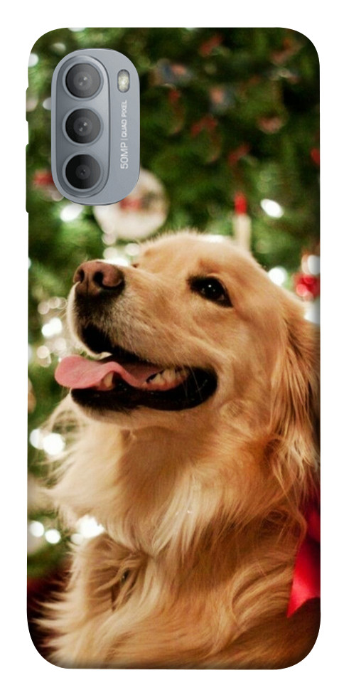 Чехол New year dog для Motorola Moto G31