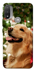 Чехол New year dog для Мotorola Moto E20