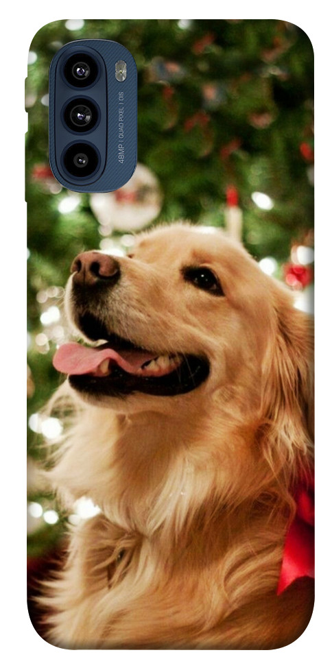 Чохол New year dog для Motorola Moto G41