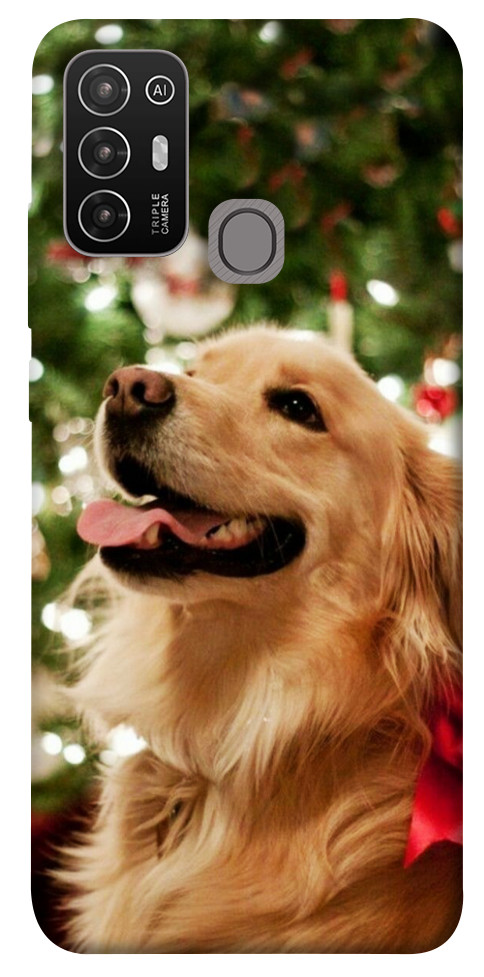 Чехол New year dog для ZTE Blade A52