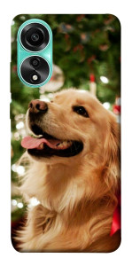 Чехол New year dog для Oppo A78 4G