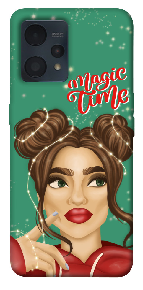 

Чехол Девушка с гирляндой для Realme 9 4G 1666200