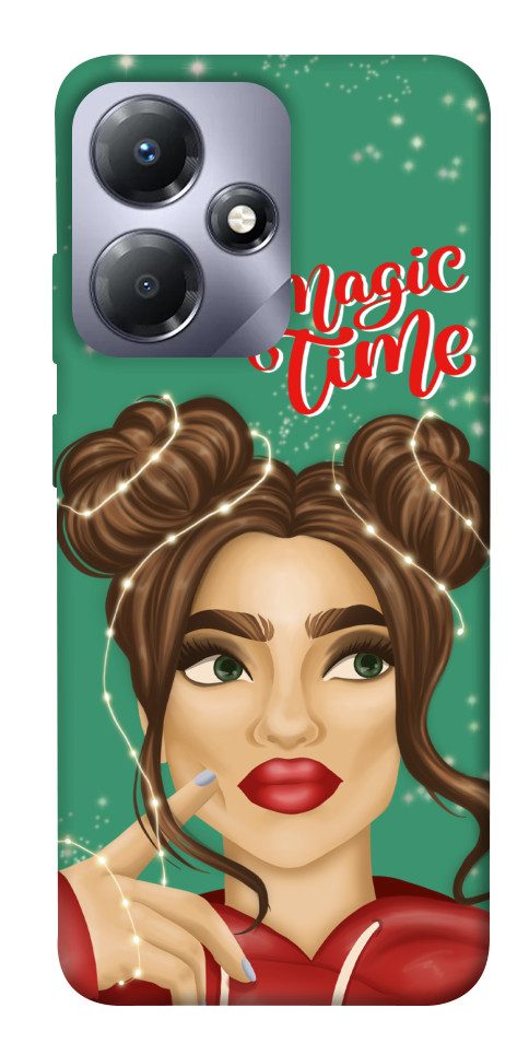 

Чохол Дівчина з гірляндою для Infinix Hot 30 Play 1666287