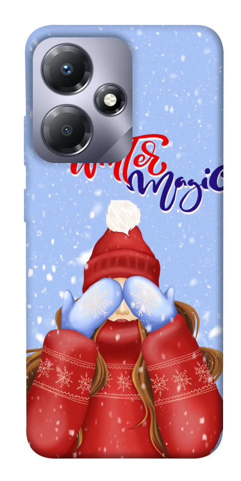 

Чехол Девочка в перчатках для Infinix Hot 30 1666402