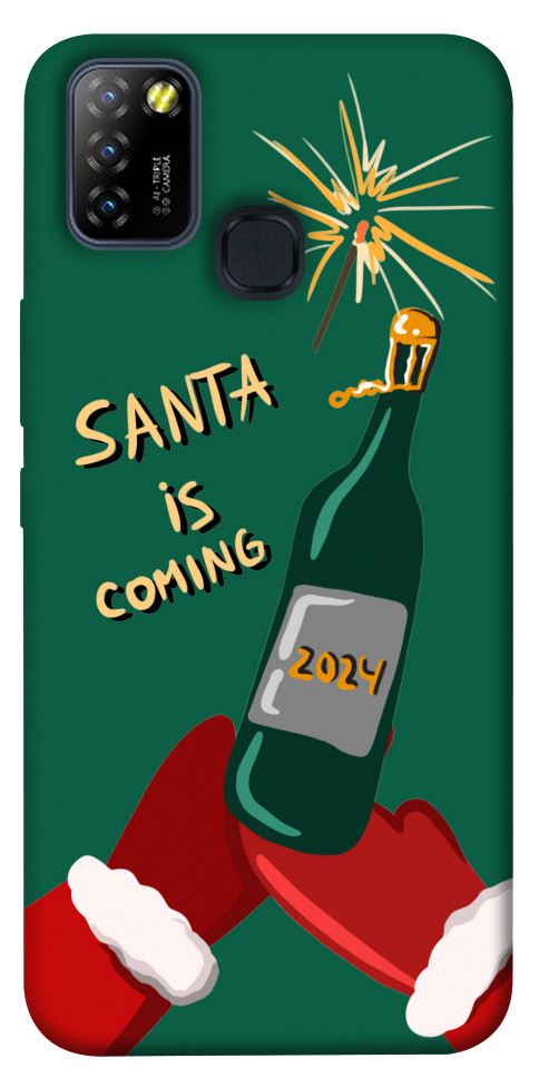 

Чехол Santa is coming для Infinix Hot 10 Lite 1666791